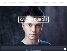 Tablet Screenshot of kaidendubois.co.uk
